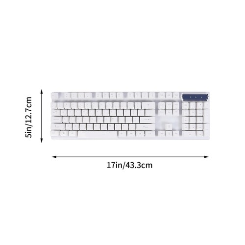 Computer Verdrahtete Tastatur Wired Gaming Tastatur Computer Zubehör - Bild 3 von 12