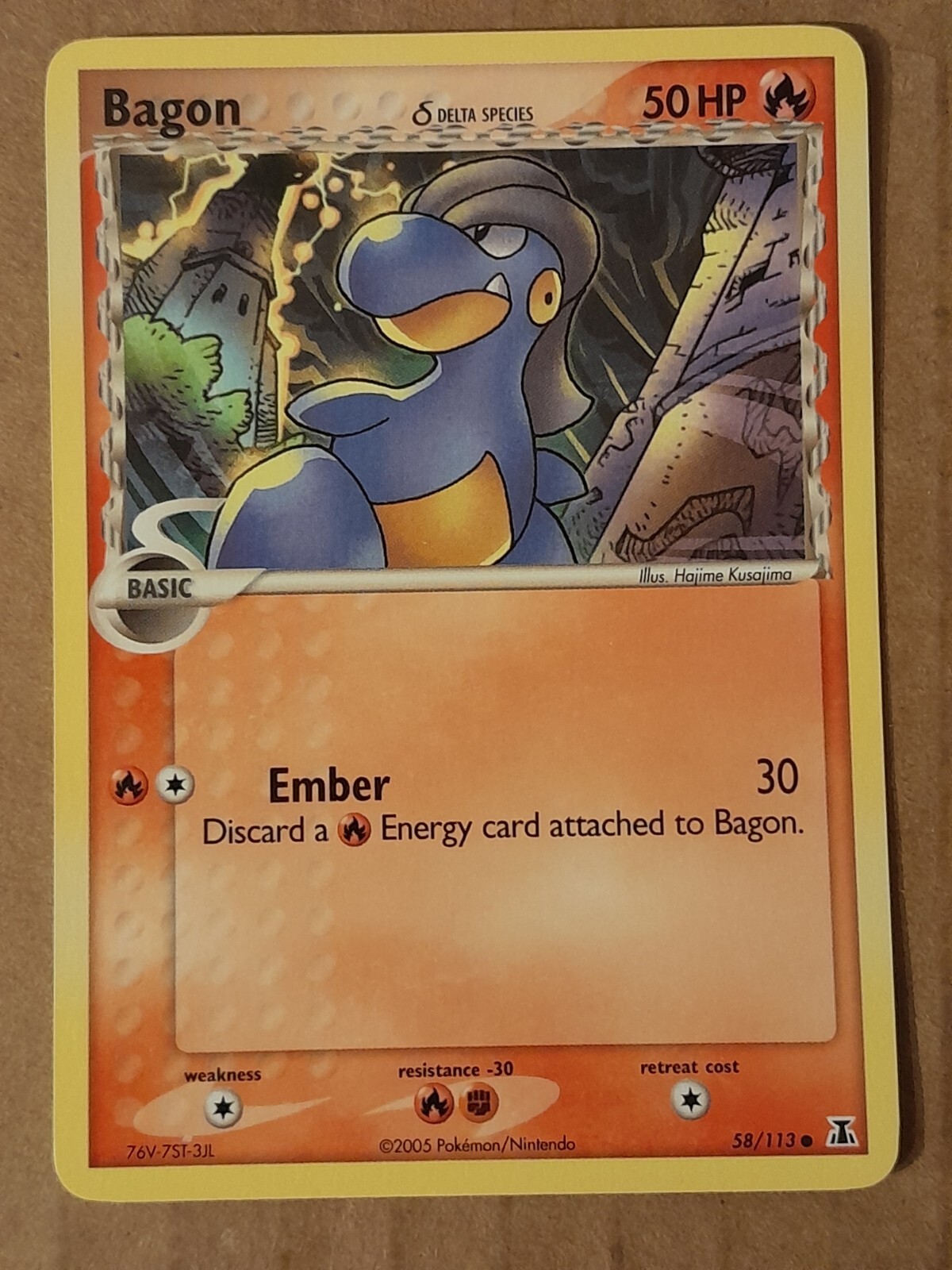 Bagon 58/113 Ex Delta Species NM-Mt See Pictures