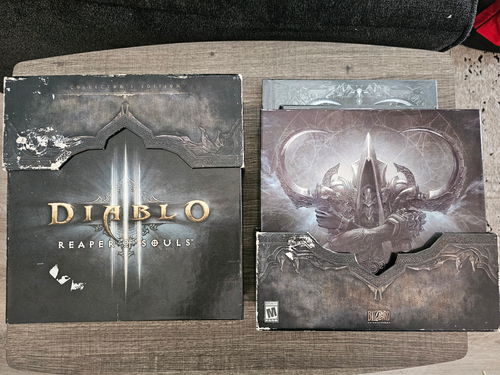 Diablo III 3 Edición Coleccionista y Reaper of Souls Edición Coleccionista CIB - Imagen 8 de 9