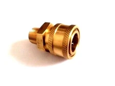 Pressure Washer 3/8" Male (NPT) Brass Quick Connect Coupler 