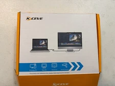 KCEVE 2 Ports KVM Switch Dual Display 4K HDMI KVM Switch Dual Monitor KC-KVM202