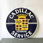 Cadillac Authorized Service Sign • Vintage Classic Garage  Sign •   19.7" (50cm)