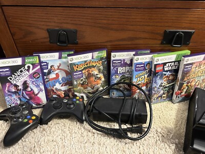 Microsoft Xbox 360 with Kinect 4GB Black Console