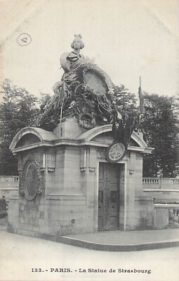 75 PARIS STRASBURG STATUE