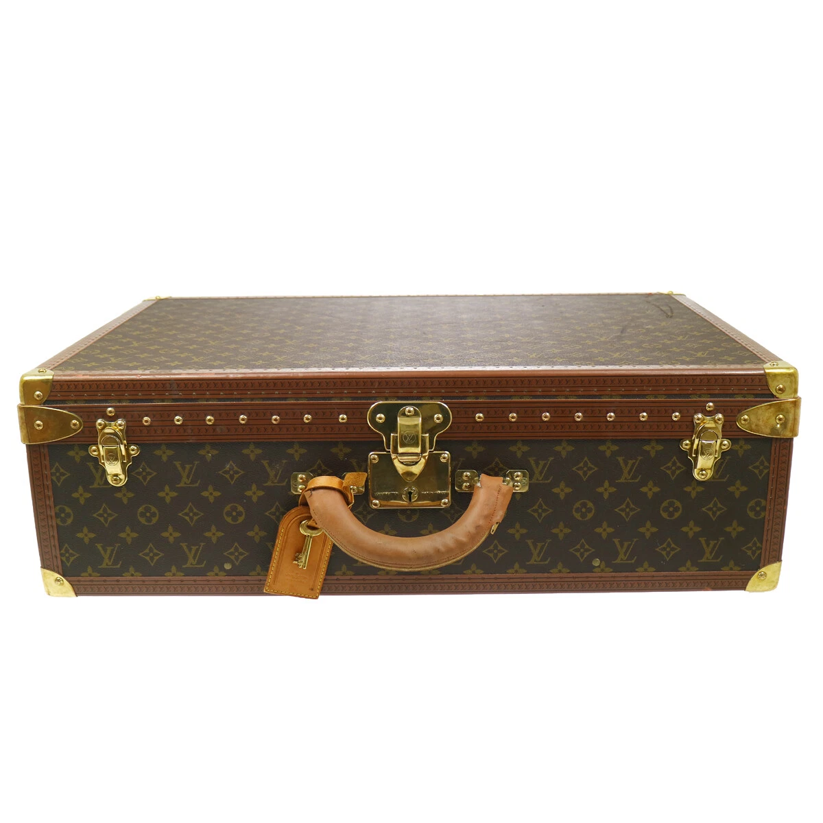 Louis Vuitton Brown Monogram Trunk Case Airpods Pro 1 2 3 - Louis