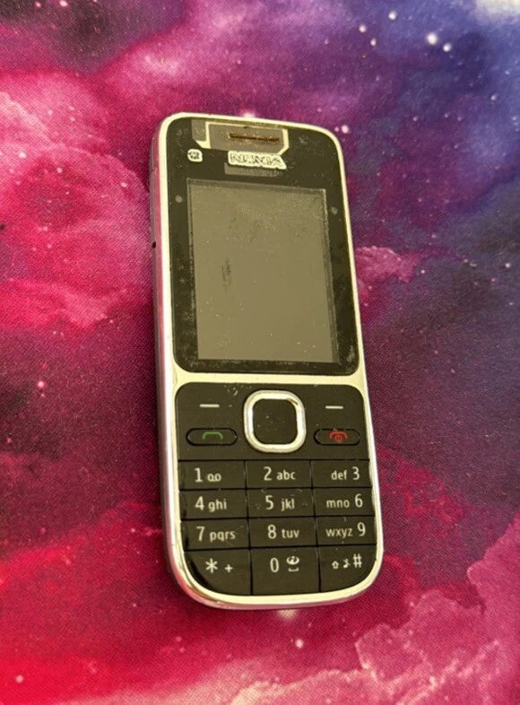 Nokia C2 Classic - Schwarz C2-01 RM-721 Ungeprüft Teilespender