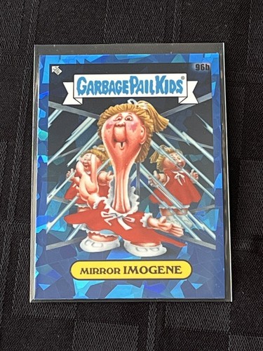 Mirror IMOGENE [Padparadscha] #96b Garbage Pail Kids 2021 Sapphire card