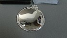 Oneida Ropes and Bows 2-7/8" Silverplate Pocket Mirror with Flannel Storage Bag — photo 2