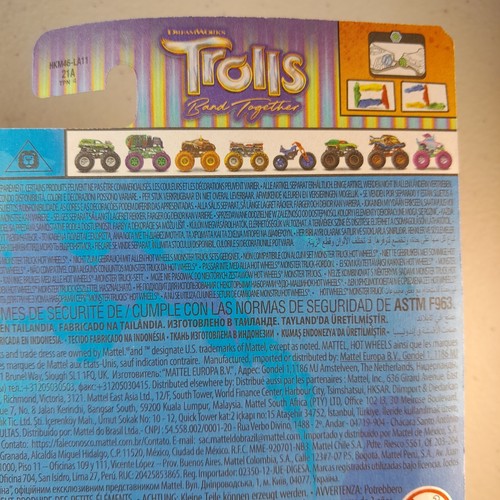 Hot Wheels Mattel Monster Trucks Trolls Poppy Limited Edition 2024 - Brand New - Picture 8 of 10