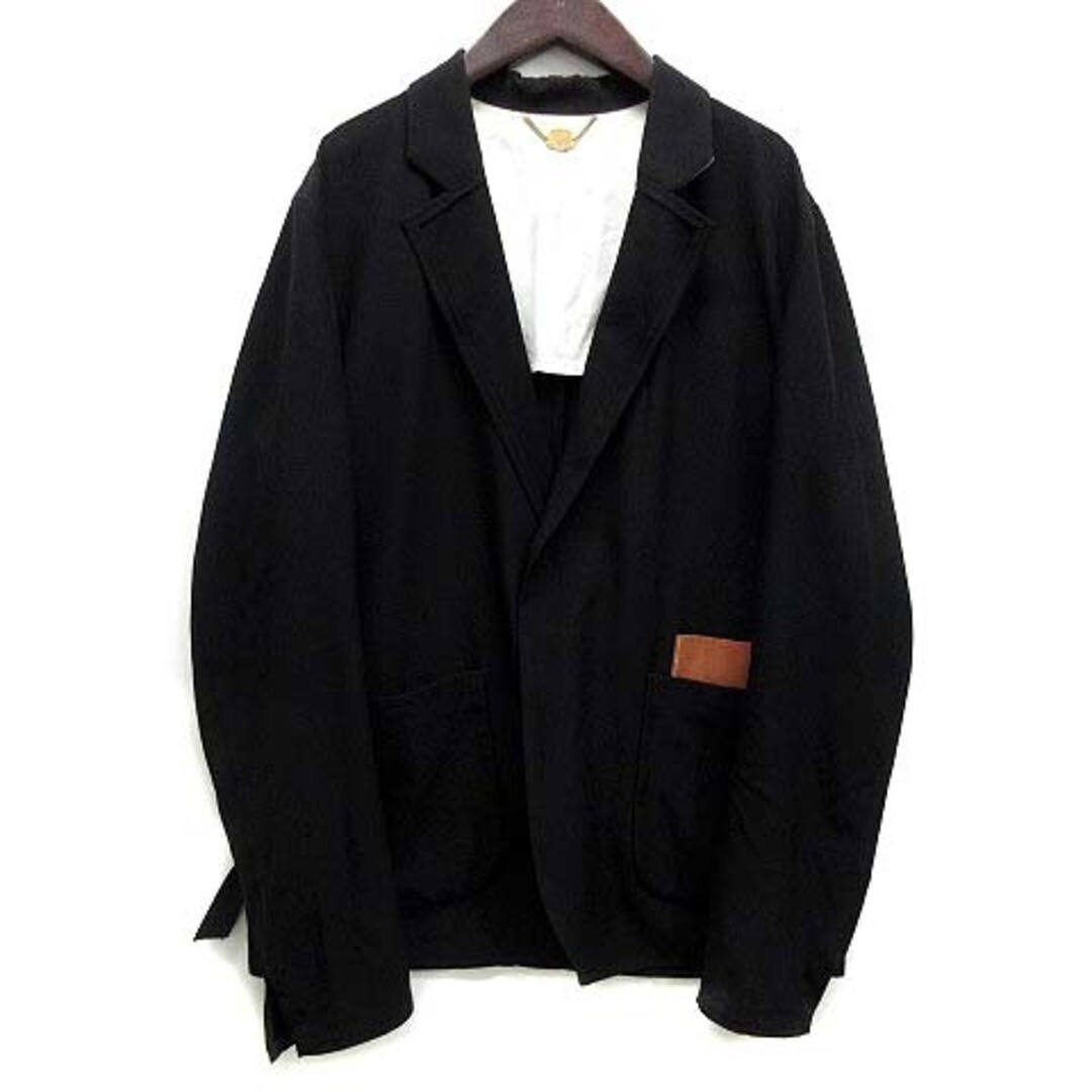 SUNSEA SNM BLUE2 JACKET SUPER NICE MATERIAL 3 BLACK 20S24 Used  