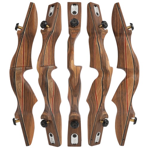 ILF 60 Zoll Takedown Recurve Bogen Sportbogen 30-60lbs Holzbogen Bogenschießen - Bild 8 von 20