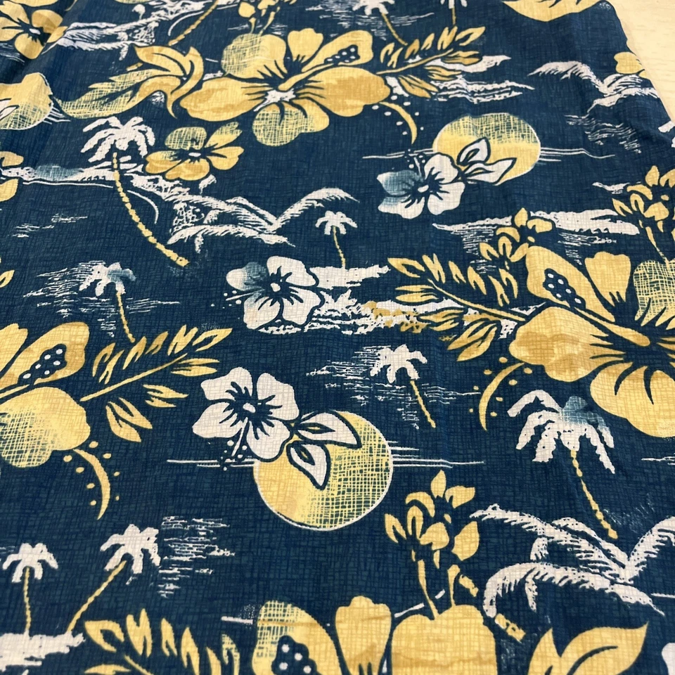 Vestido sin mangas The Hawaiian Original Girls azul amarillo blanco M (5-ver medidas.) Foto 2 de 4