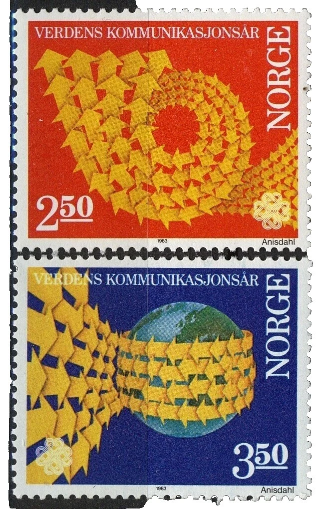La comunicación sellos de Noruega
