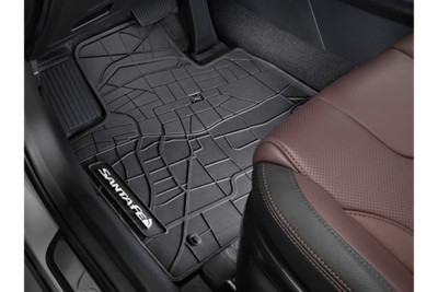 Genuine Hyundai Santa Fe 2019 On Rubber Floor Mats S1131ade10 7625701486279 Ebay