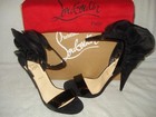 100% AUTHENTIC NEW WOMEN LOUBOUTIN JACQUELINE DE 120 PATENT HEELS/SANDALS US 10 — photo 4