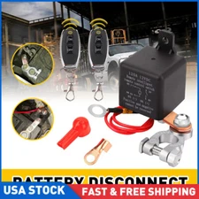 Remote Battery Disconnect Switch Battery Cut Off Switch Anti-Theft 12V 120A New