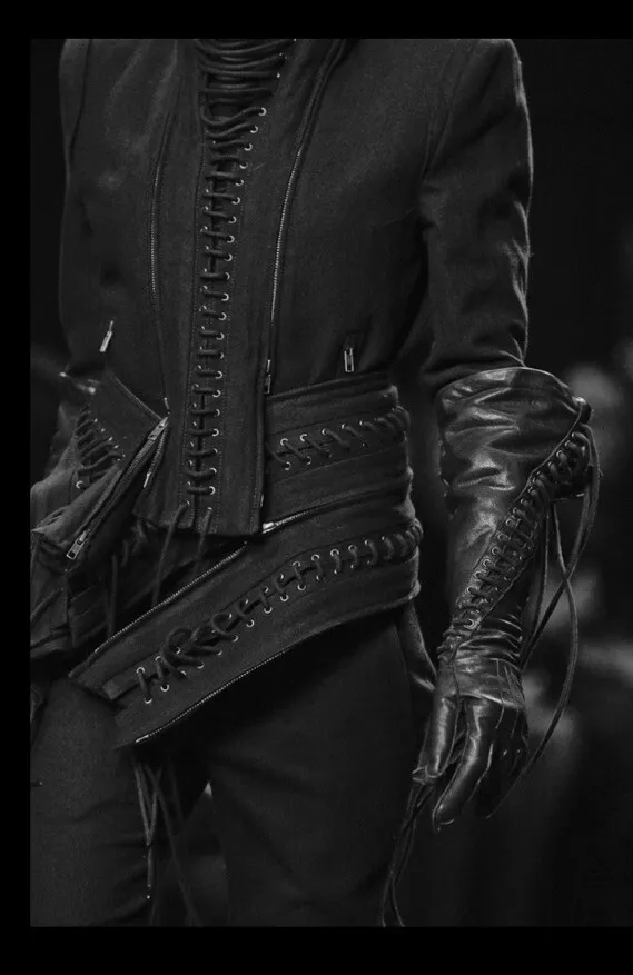 Ann demeulemeester on sale corset boots