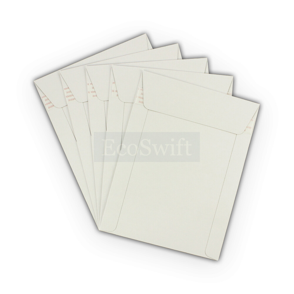 20 Buste In Cartone EcoSwift Autosigillanti Bianche 11x13,5 Pollici Per Spedizioni