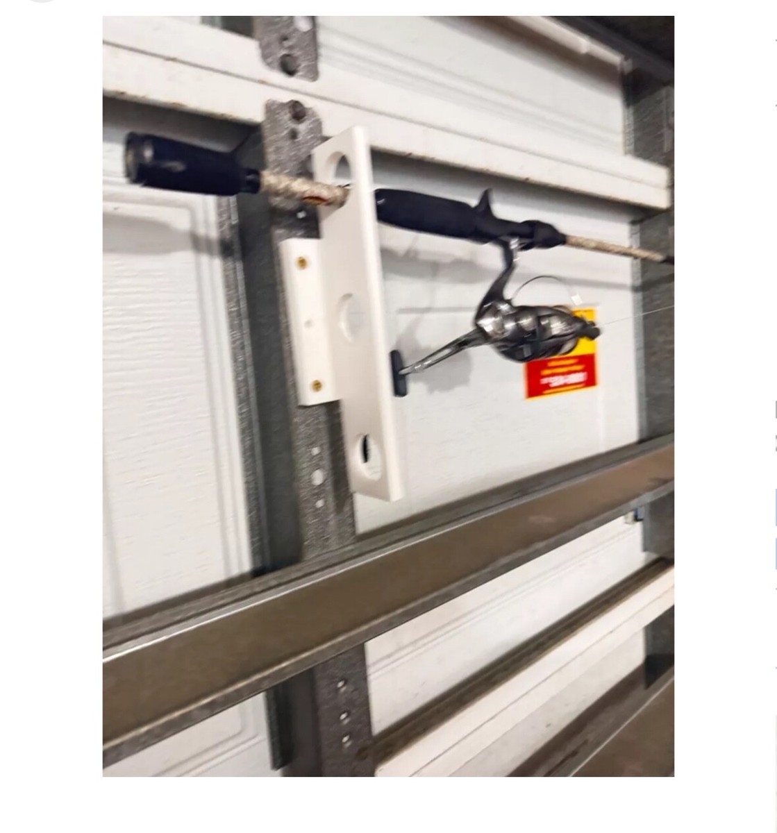 Fishing Rod Holder Garage Door Mount | eBay Fishing Rod Holder Garage Door Mount | eBay