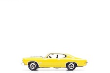 Greenlight 1:64 Mecum Auctions - 1970 Chevrolet COPO Chevelle SS Yellow (Loose)