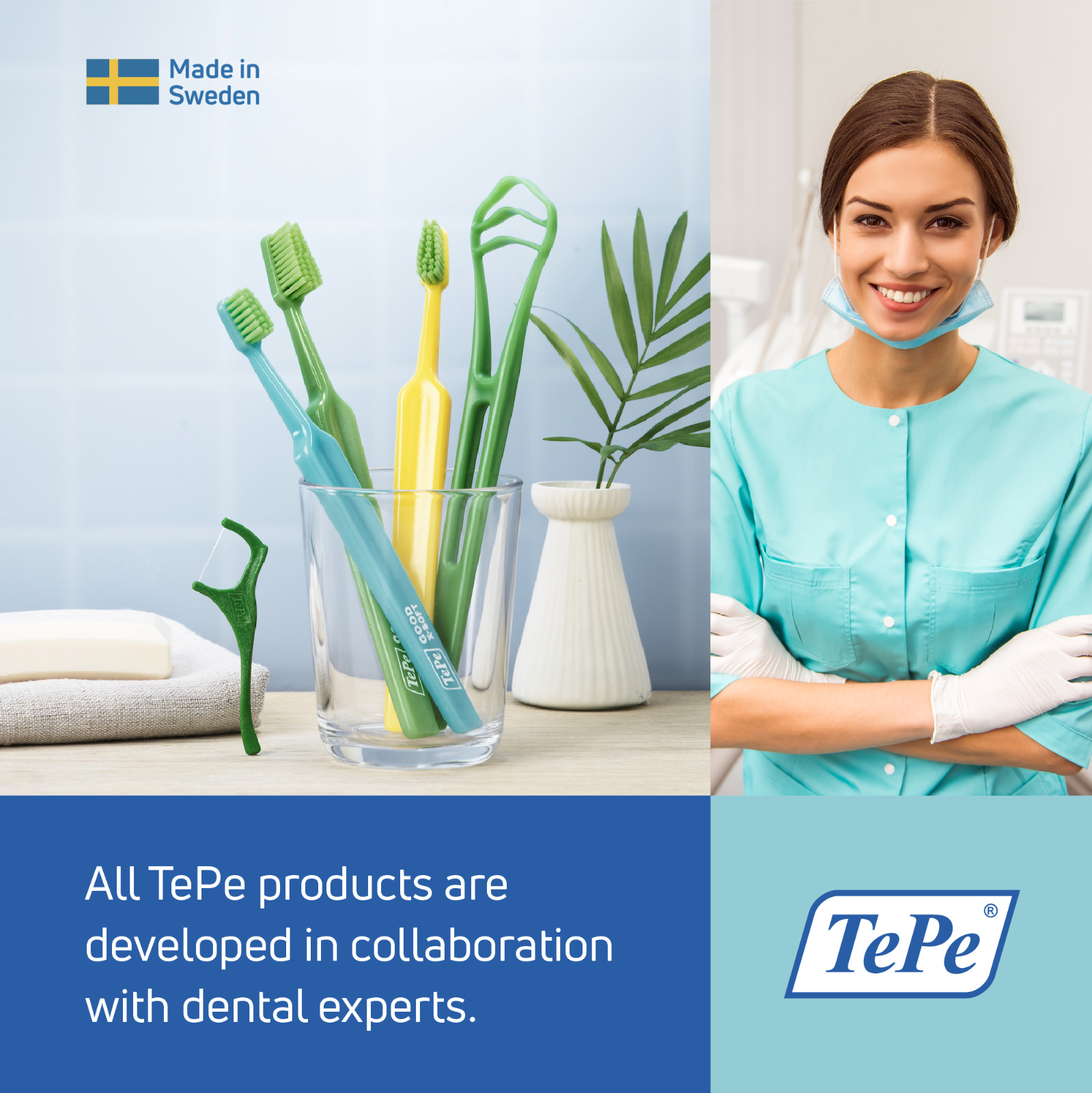 TePe GOOD&trade; Mini Extra Soft Kids Toothbrush &ndash; Baby, Toddlers Aged 0-3, 1pk