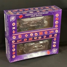 RMT Aristo-Craft #96738 - O Scale - Lehigh Valley Ore Car - NOS Sealed 2 Pack
