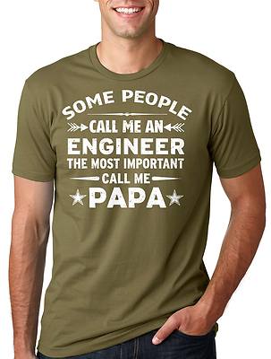 Gift for Papa  Engineer T-shirt Gift For Dad T-shirt Engineer Gift