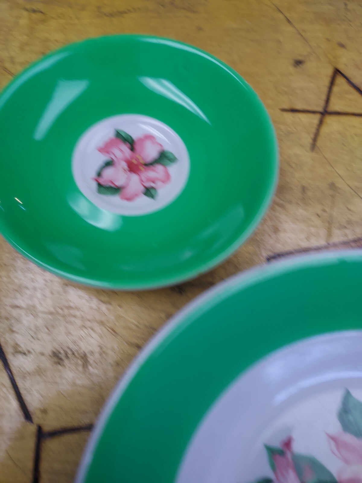 Greenbrier Resort Hotel Dorothy Draper Mayer Shenango China Lot of 2