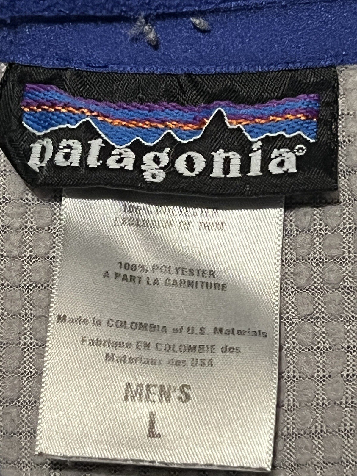 Vintage Patagonia men's fleece jacket L Large Mesh Lining eBay
