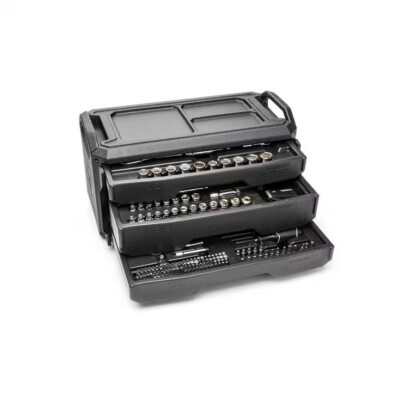 #ad Husky Mechanic Tool Set Multi tool Hard Shell Carrier SAE Metric 270 Piece $140.00