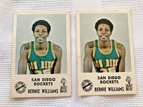 Bernie Williams — 1968 basketball card