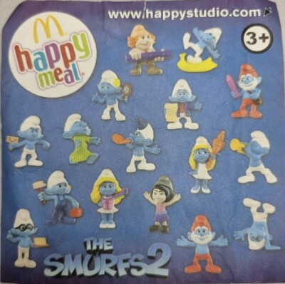 McDonald s Happy Meal Toys The Smurfs 2 2013 Various. Brand New In Packaging.