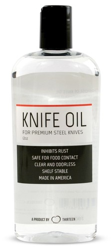 Knife Honing Sharpening Stone Oil 12oz Food Safe Protects Carbon Steel Knife