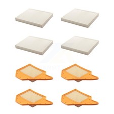 Air Cabin Filters (8 Total) Kit For Dodge Grand Caravan Chrysler Town & Country