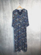 SEASALT DRESS 14. CORN MARIGOLD DRESS. LONG SUMMER DRESS FLOUNCE SKIRT. V NECK