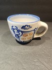 M.A. Hadley Hand Painted Art Pottery "The End" Mug Cup 3" Tall - COW — photo 1