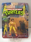 TMNT Teenage Mutant Ninja Turtles April O’Neil Orange Stripes 10 BACK 1988