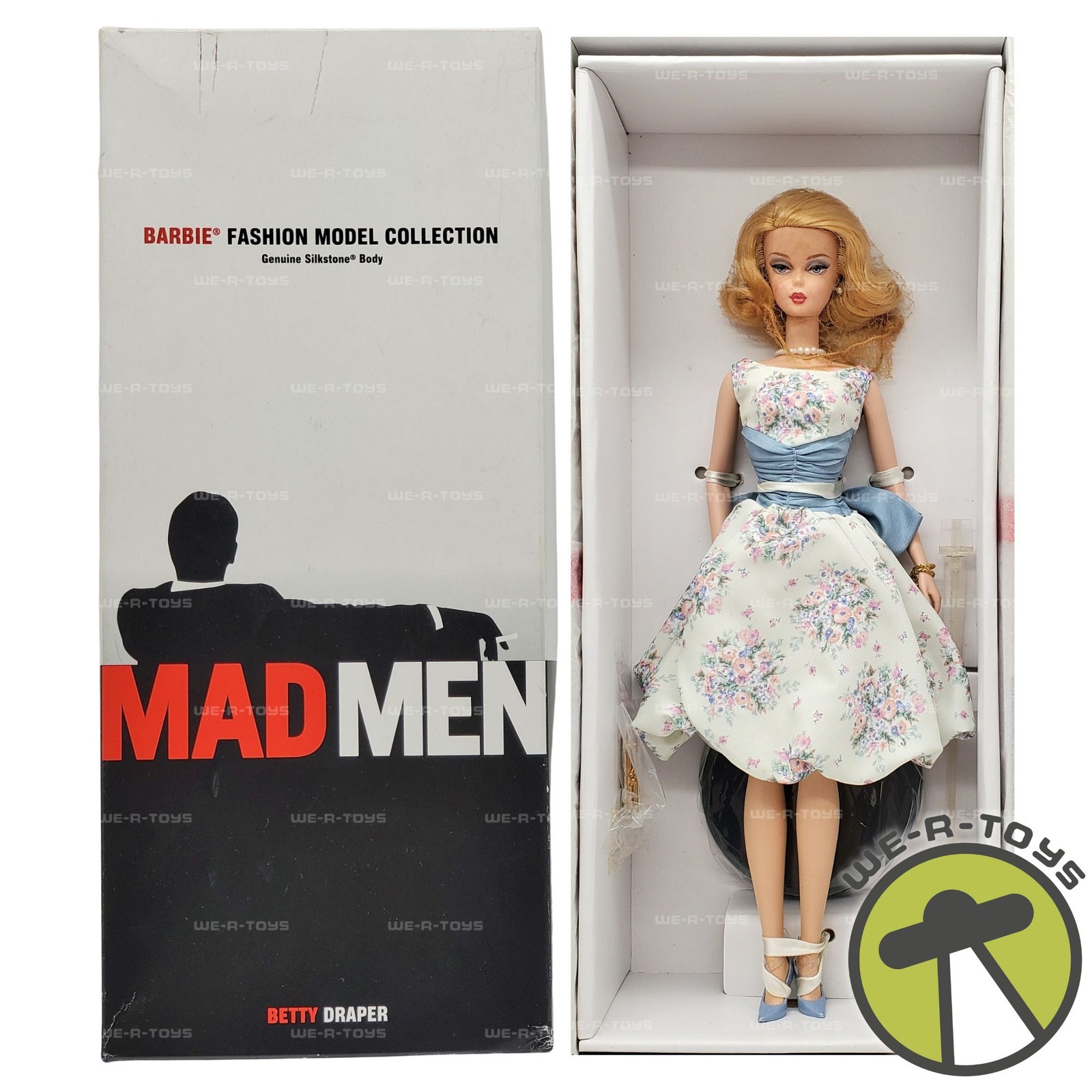 Barbie Fashion Model Mad Men Betty Draper Silkstone Doll 2010