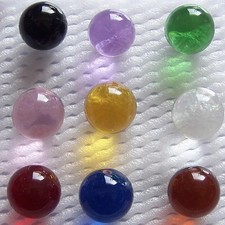 25mm Balls In Baked Colours Handmade Materials Pinball Glass Marbles Transparent