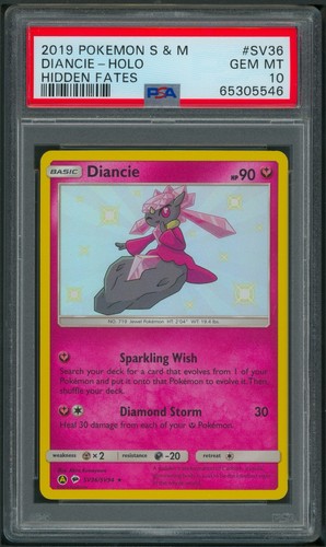 Diancie graded PSA 10 for sale on eBay