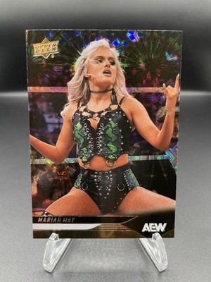 2025 Upper Deck AEW Mariah May Pyro #35 Parallel