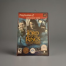 Lord of the Rings: The Two Towers Greatest Hits (Sony PlayStation 2, 2004) CIB