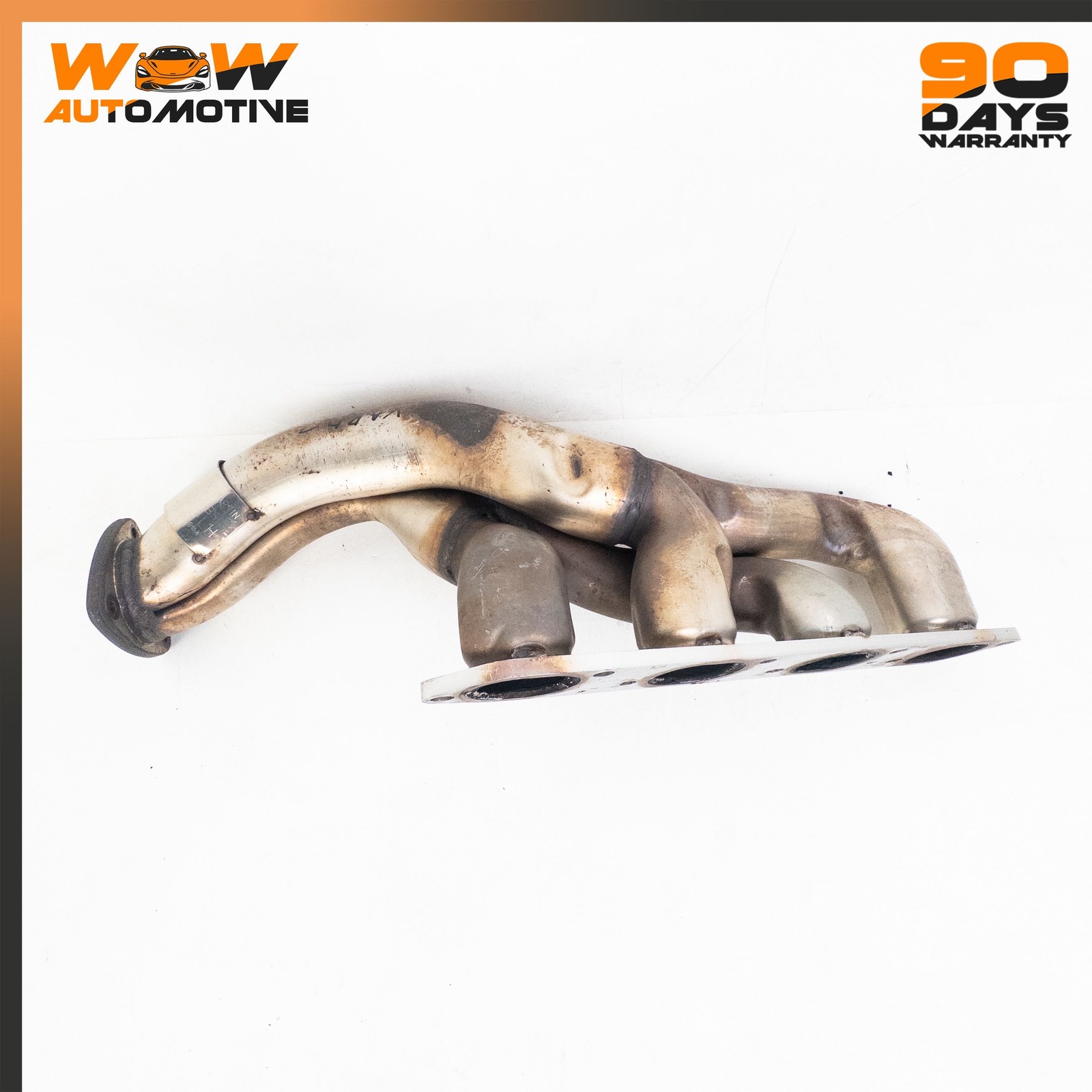 06-16 ASTON MARTIN V8 VANTAGE 4.3L ENGINE LEFT DRIVER SIDE EXHAUST MANIFOLD OEM