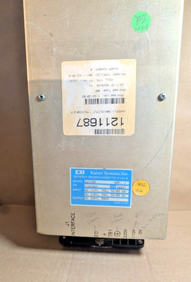 Kaiser Systems Inc LS1500 Laser High Voltage Power Supply 30kV 88mA, PN 1101065
