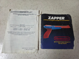 NINTENDO ENTERTAINMENT SYSTEM NES-001 ACTION SET W EXTRA 72 PIN CONNECTOR CIB