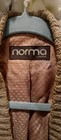 Norma Canada, Vintage 80s Mixed Media Coat  Leather and  Findge Sweater Jacket — photo 2