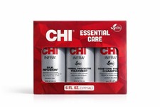 Chi Essential Care Hair Set 6 oz Shampoo and Conditioner and hair serum .
