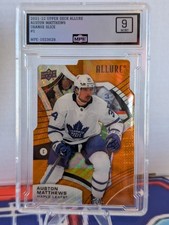 2021-22 Upper Deck Allure - Auston Matthews #1 Orange Slice