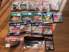 Jig head worm set with sinker