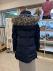 Damen Winterjacke Größe S Mädchen Winter Jacke Dunkelblau Kapuze Warm